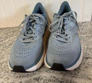 Hoka One One Arahi 5 Blue Fog Running Shoes Women's Size 9B